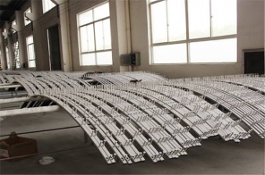 弧形預(yù)埋槽道